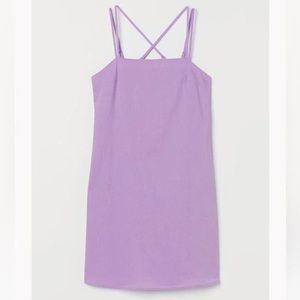 H & M Women's Linen -Blend Mini Dress